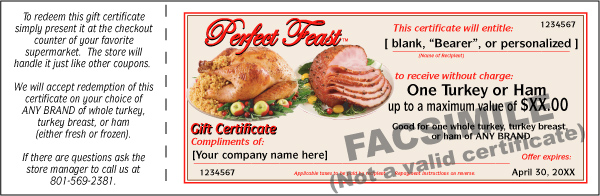 Gift Certificates